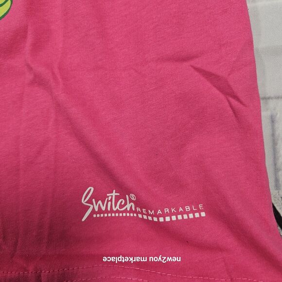 New bleecker & Mercer Mens Short Sleeve PINK MULTICOLOR T Shirt SIZE EXTRA LARGE - Picture 6 of 8